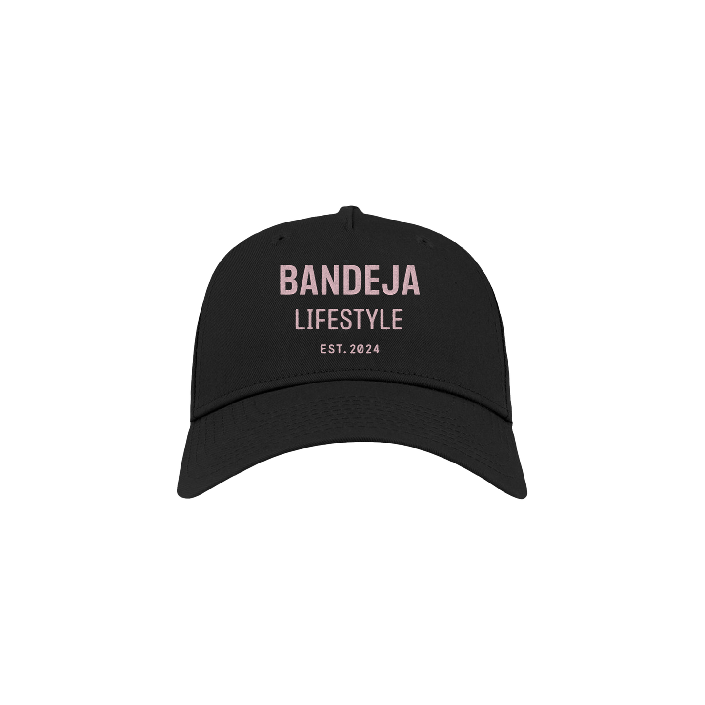 Black Lifestyle Embroidered Cap