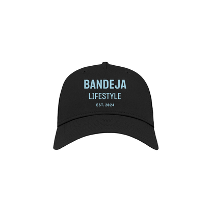 Black Lifestyle Embroidered Cap